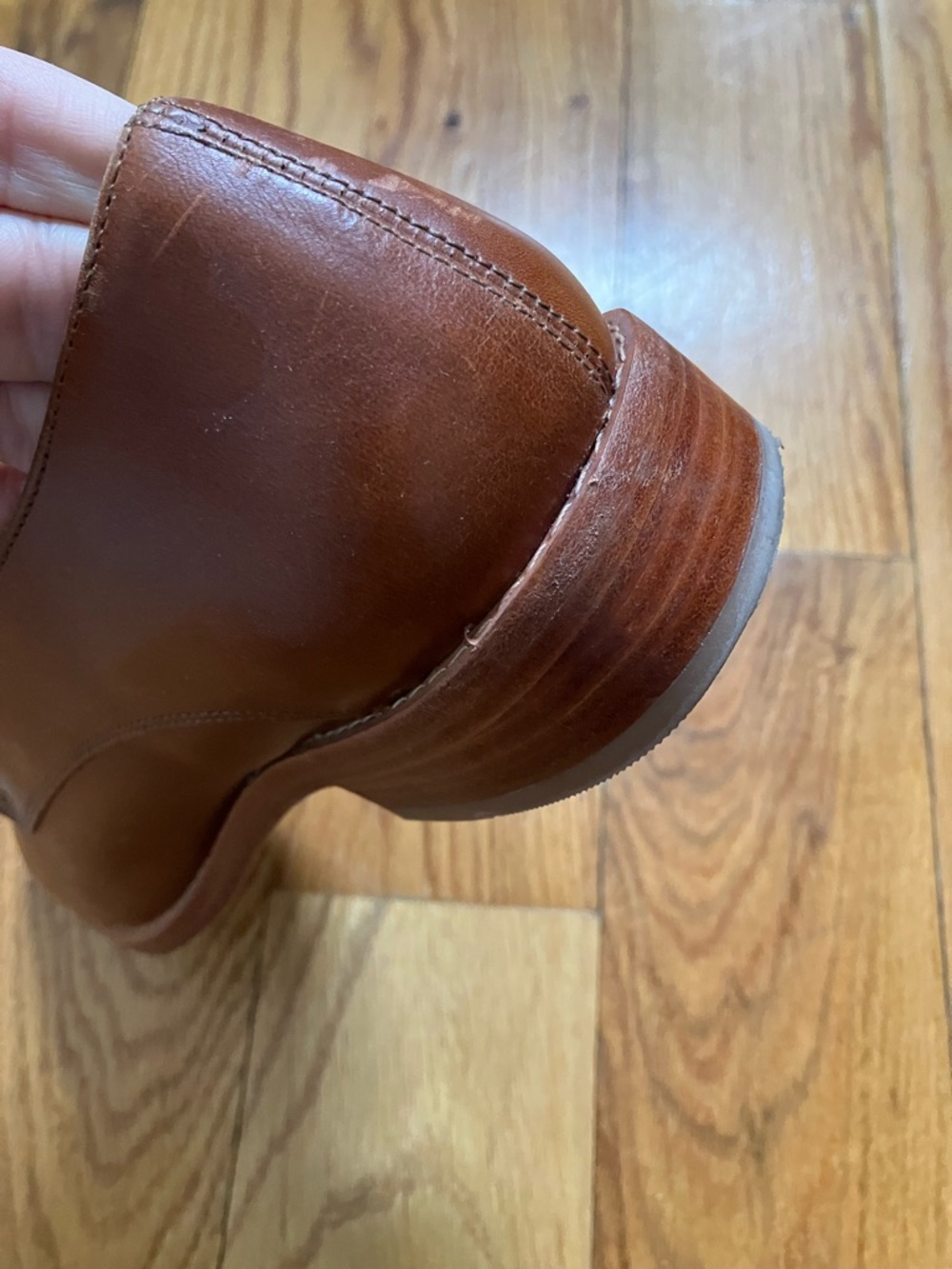 Nisolo tan oxfords, like new - Picture 4 of 8